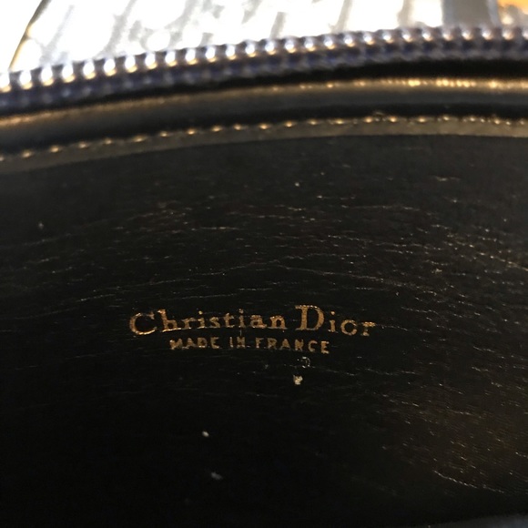 Vintage Christian Dior Bag And Cosmetic Bag - Picture 14 of 14